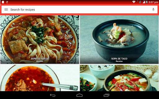 Recetas de sopa screenshot 9