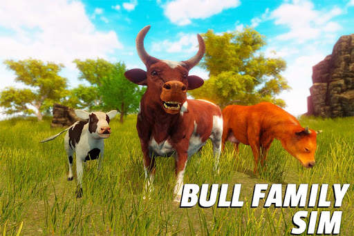 Bull Family Simulator: Wildlife Family Game screenshot 7