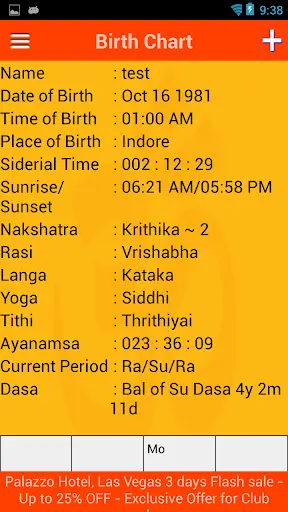Kundali-BirthChart screenshot 3