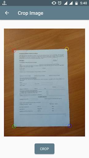 Document Camera Scanner - Scan & Save PDF or JPEG screenshot 1