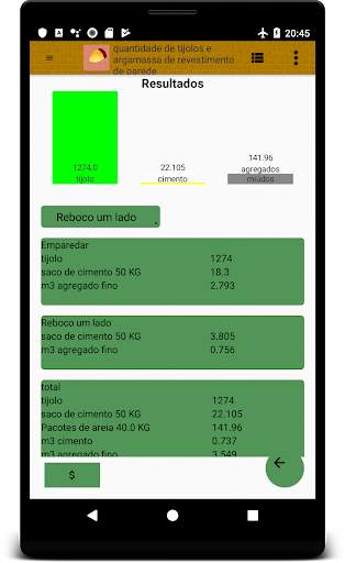 Concreto dosage screenshot 3