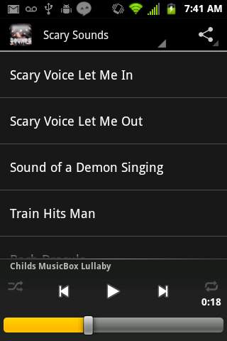 Scary Halloween Horror Sounds screenshot 2