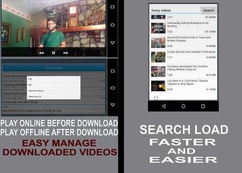 Video Downloader et rédacteur screenshot 2