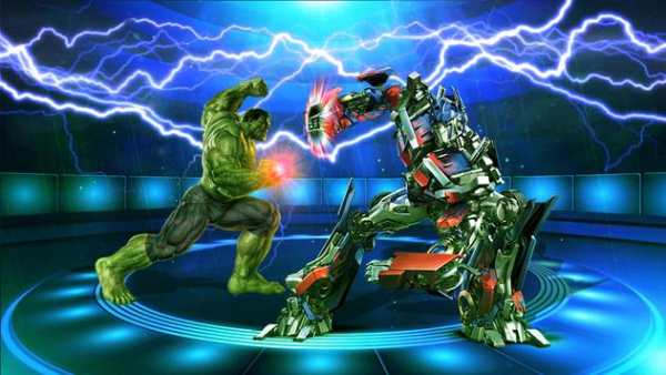 Superheroes Fighting Vs Robot Fighting Games screenshot 5