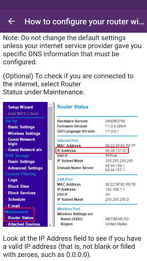 Netgear Wifi Router Guide screenshot 2