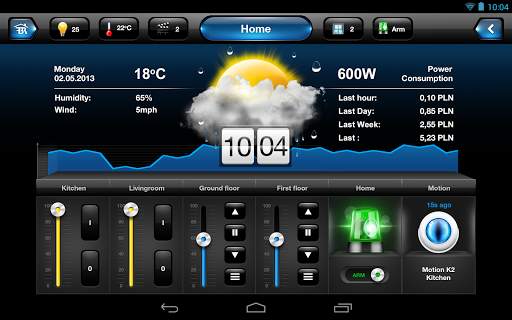 Fibaro for Tablet screenshot 1