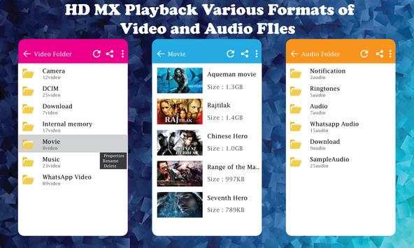 HD MX Player 6 تصوير الشاشة