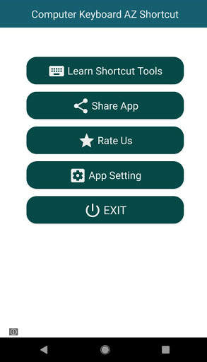 Computer AZ keyboard Shortcut скриншот 1