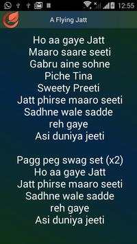 Songs of Flying Jatt Lyrics screenshot 3