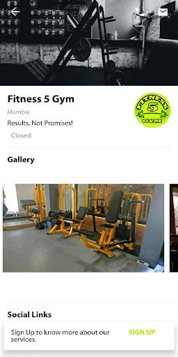 Fitness 5 Gym screenshot 3