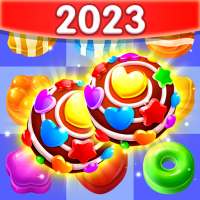Sweet Candy World-Match 3 Game logo