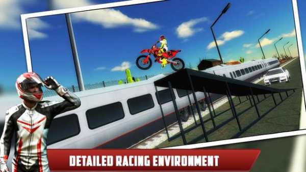 Trail Bike Vs Train Race screenshot 6
