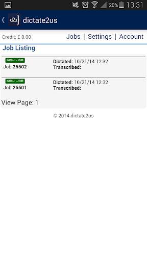 dictate2us: Audio Recorder & Transcription screenshot 8