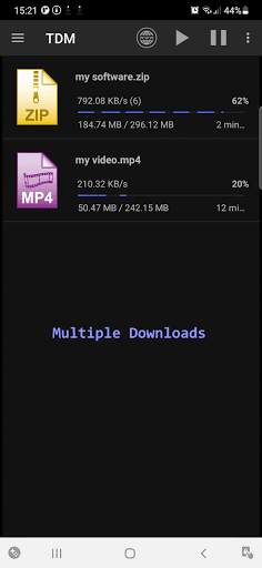 Turbo Download Manager (and Browser) screenshot 3