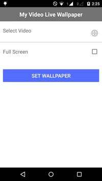 Video Live Wallpaper HD screenshot 3