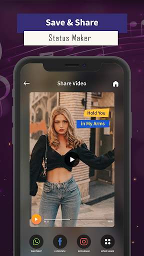 Photo Video Status Maker: Foto-Diashow screenshot 8