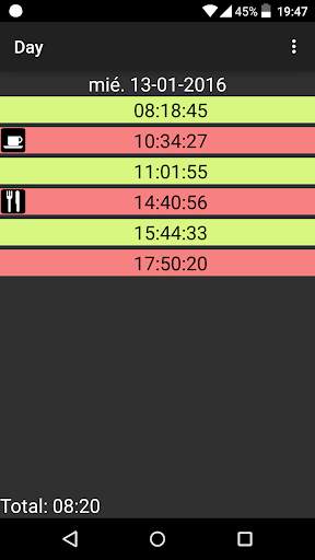 Time at Work screenshot 3