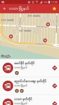 Yangon Bus Service Offline screenshot 4
