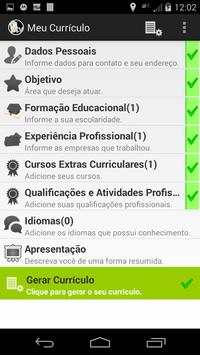 Curriculum vitae free, Jobs screenshot 1