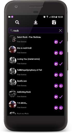 MelodycApp download free music screenshot 1