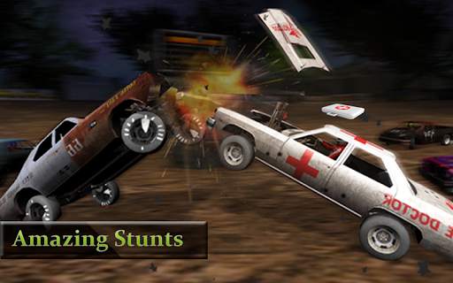 crashed car war 3d screenshot 1