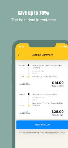 CheckMyBus: Compare and find c screenshot 5