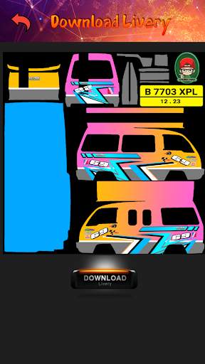 Livery BUSSID Angkot screenshot 4
