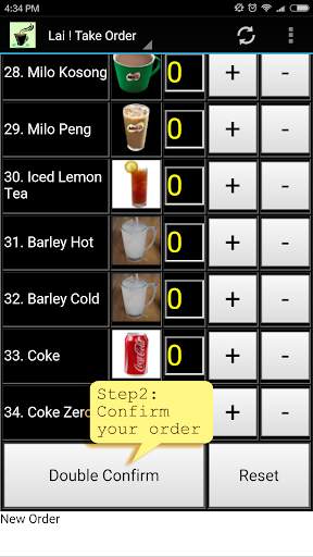 Coffee (Kopi) Order screenshot 3