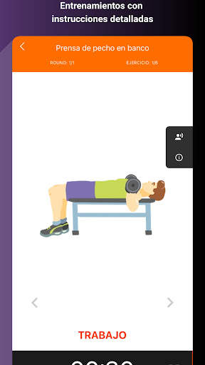 Entrenamiento con mancuernas screenshot 12