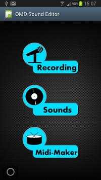 OMD Sound Editor Lite screenshot 1