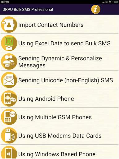 Bulk SMS Software Mobile help screenshot 7