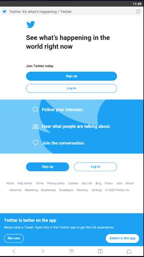 TC Browser screenshot 4