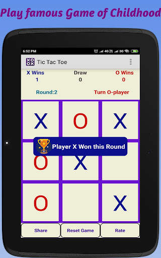 Tic Tac Toe - 2 Player XOXO screenshot 6