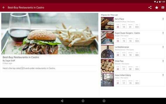 Zagat screenshot 7