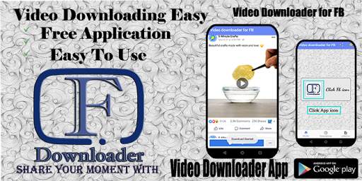 Video downloader for fb screenshot 1