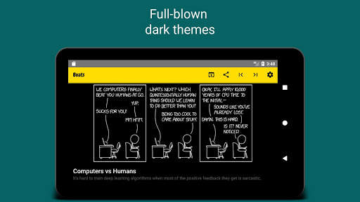 Boats offline browser for xkcd with dark themes screenshot 8