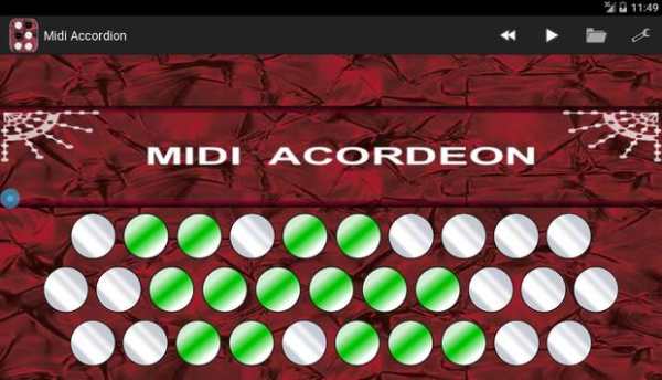 Midi Accordion Free screenshot 7