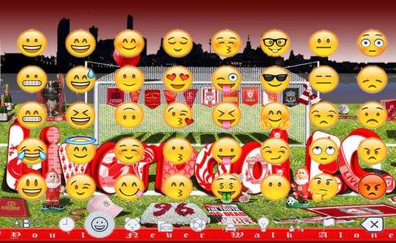 Liverpool Keyboard Emoji screenshot 2