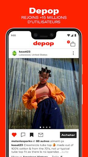 Depop - Streetwear et vintage screenshot 1