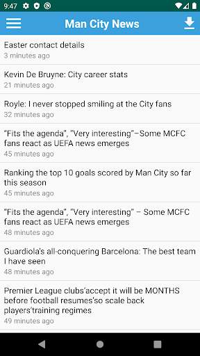 Manchester City Breaking News 1 تصوير الشاشة