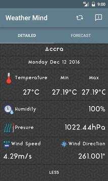 WeatherMind screenshot 2