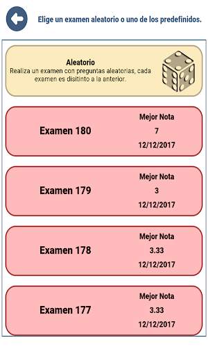 Examen coche B conducir España 10 تصوير الشاشة