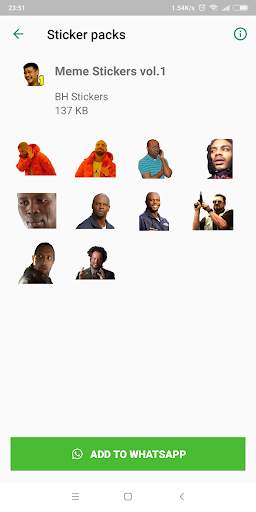 Trending Meme Stickers for Whatsapp screenshot 1