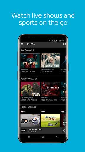Shaw BlueCurve TV screenshot 1