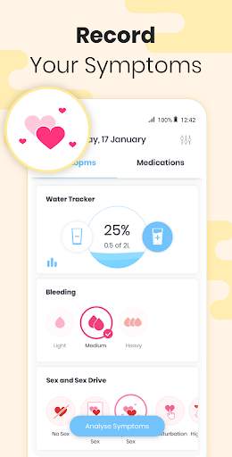 Period Tracker MIA Fem: Ovulation Calculator 4 تصوير الشاشة