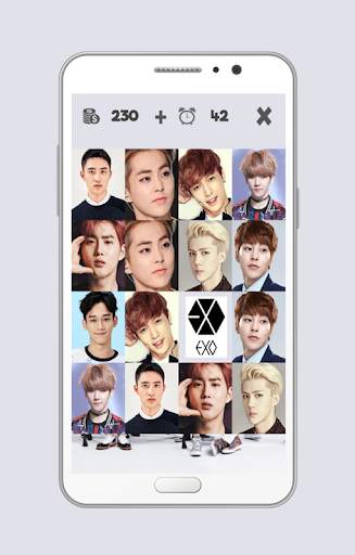 EXO: Matching Game screenshot 1