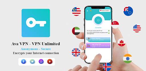 Ava VPN - Safer & Faster VPN screenshot 1