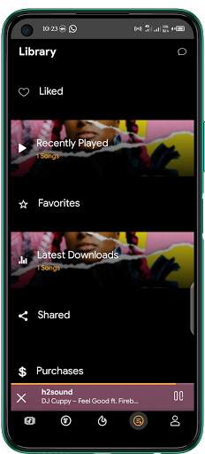 H2sound - Stream & Download New Music screenshot 4