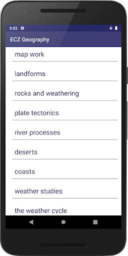 Geography Revision screenshot 2