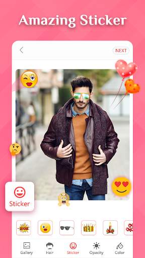 Men Photos And Blend & Pip Filter Editor screenshot 2